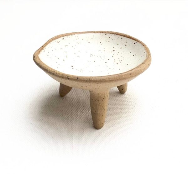Speckled Footed Trinket Dish