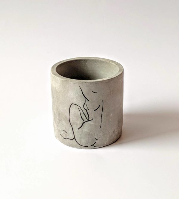 Femme Concrete Planter - Image 7