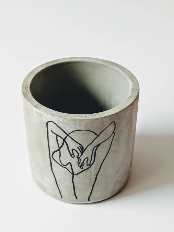 Femme Concrete Planter - Image 4
