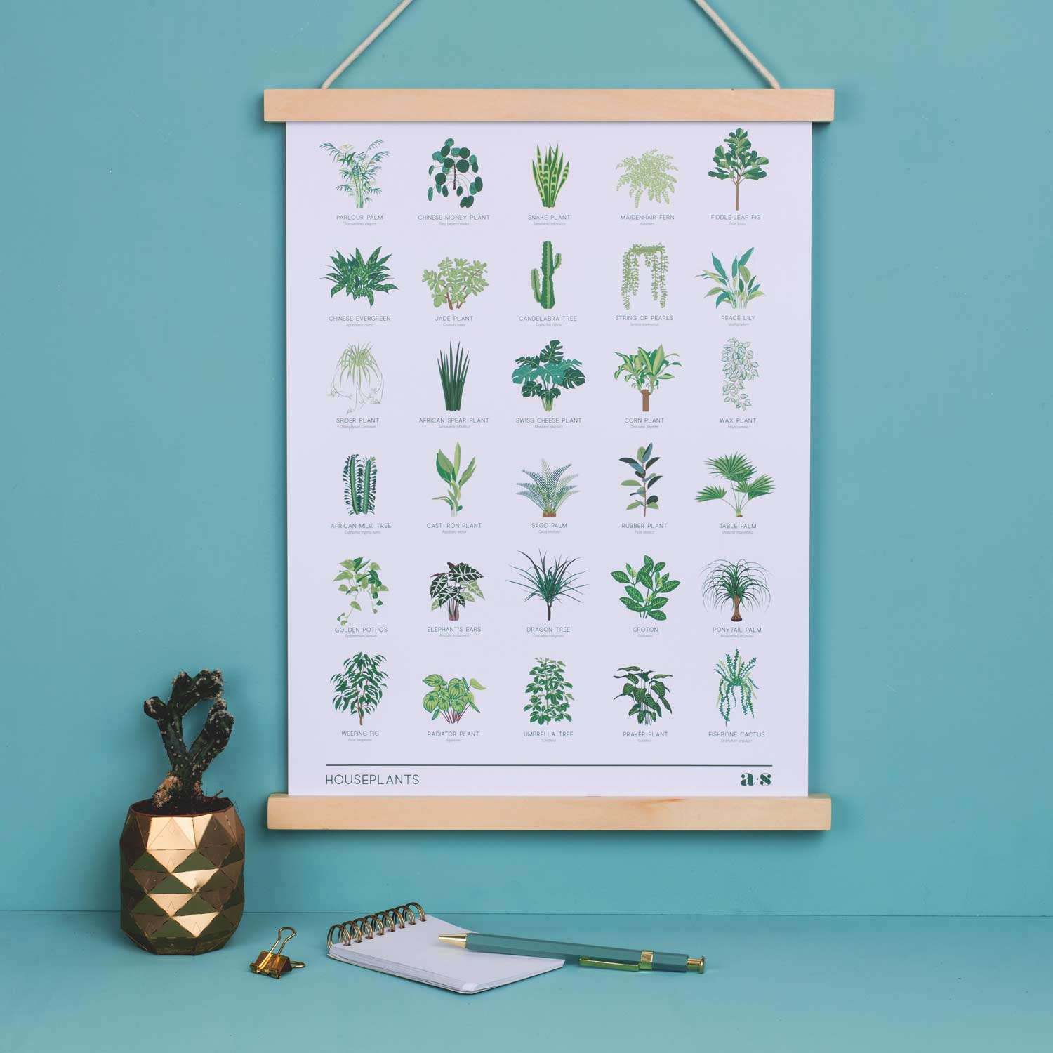 Houseplant Art Print - The Mellow SF