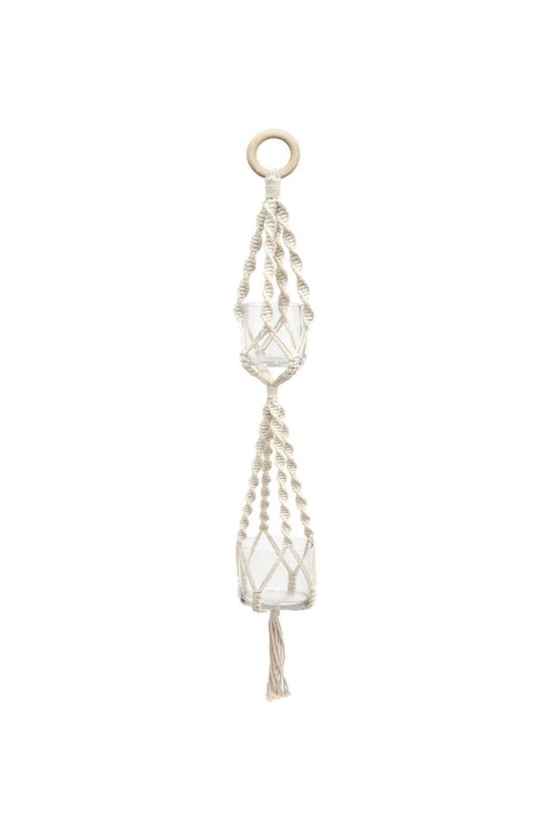 Double Macrame Hanger